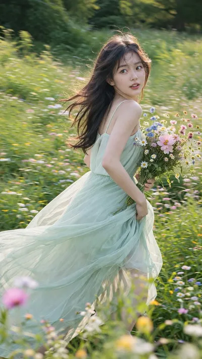 Summer Field Fashion Editorial #summer #fashion