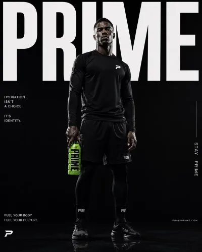 PRIME Hydration Luxury Editorial Athlete #luxury #editorial #prime